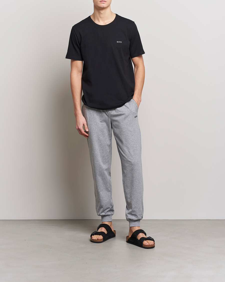 Herr | T-Shirts | BOSS BLACK | Loungewear Small Logo Tee Black