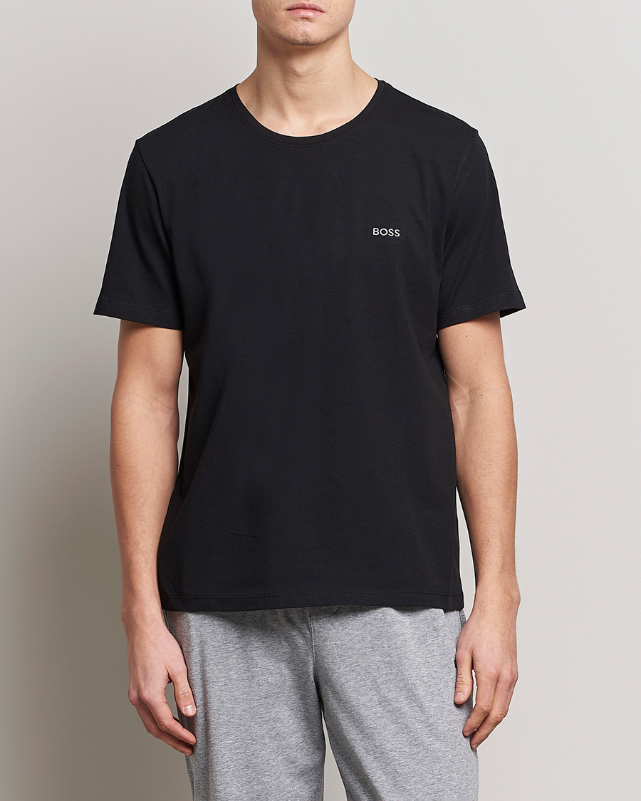 Herr |  | BOSS BLACK | Loungewear Small Logo Tee Black