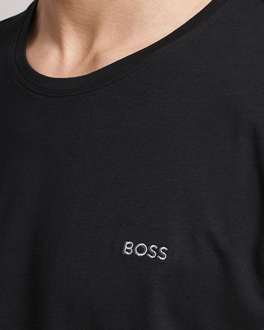 Herr | T-Shirts | BOSS BLACK | Loungewear Small Logo Tee Black