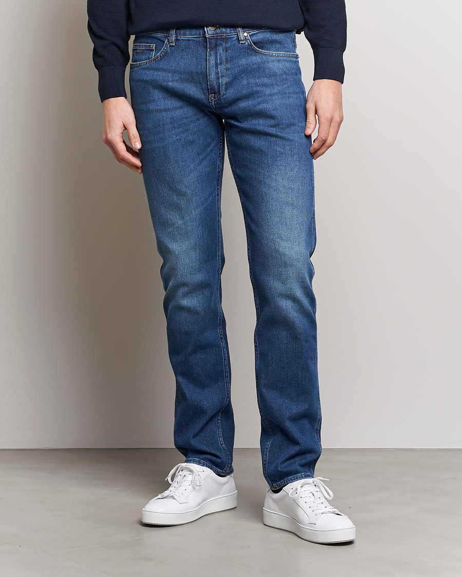 Herr | Blå jeans | BOSS BLACK | Delaware Jeans Light Wash