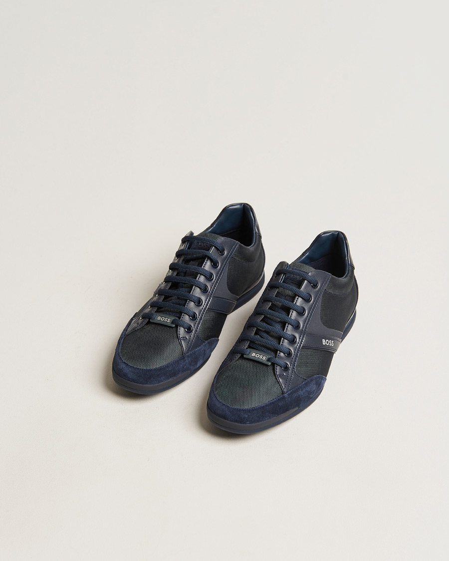 Herr | Sneakers | BOSS GREEN | Saturn Low Sneaker Navy