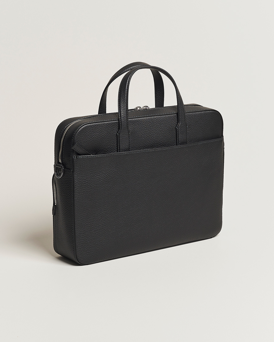 Herr | Väskor | BOSS BLACK | Crosstown Computer Leather Bag Black