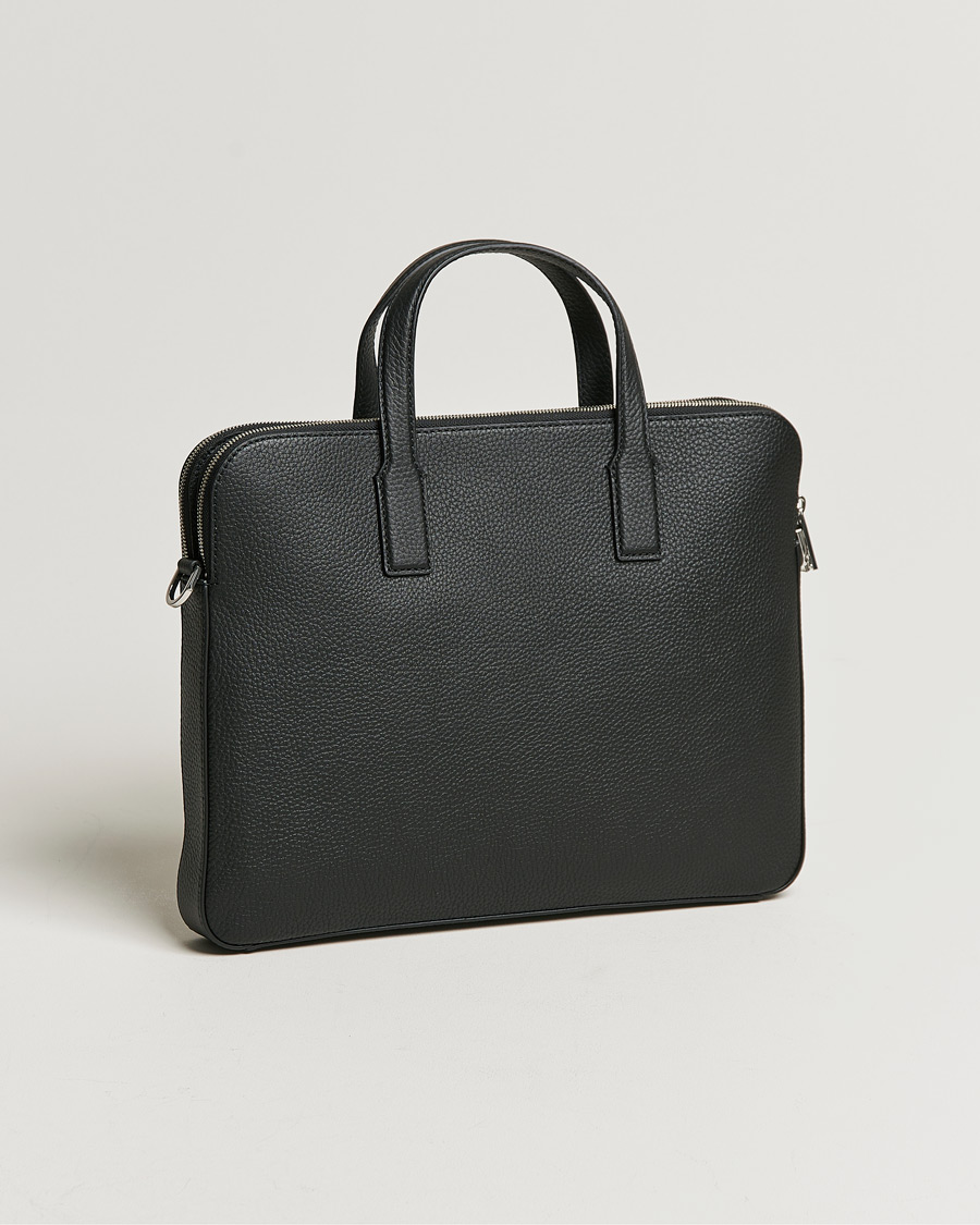 Herr | Väskor | BOSS BLACK | Crosstown Slim Computer Leather Bag Black