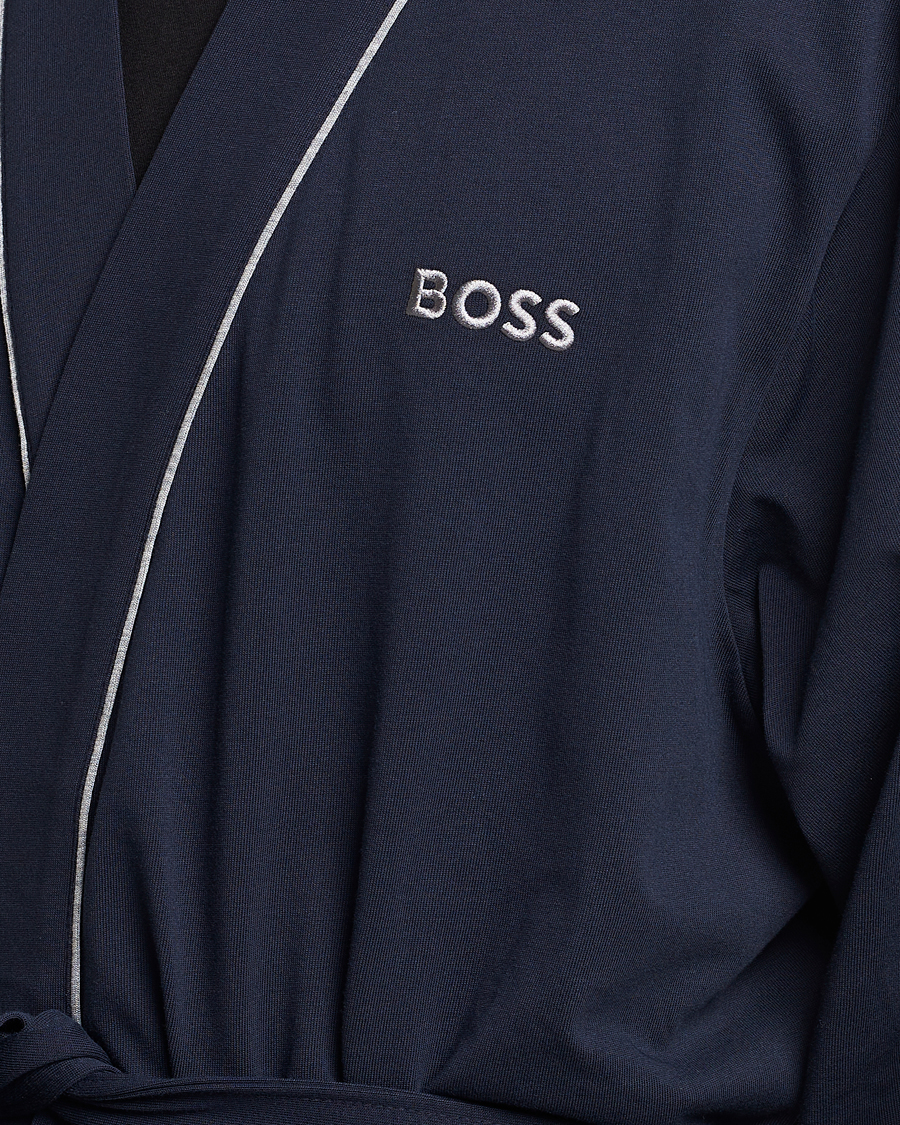 Herr | Pyjamas & Morgonrockar | BOSS BLACK | Kimono Dark Blue