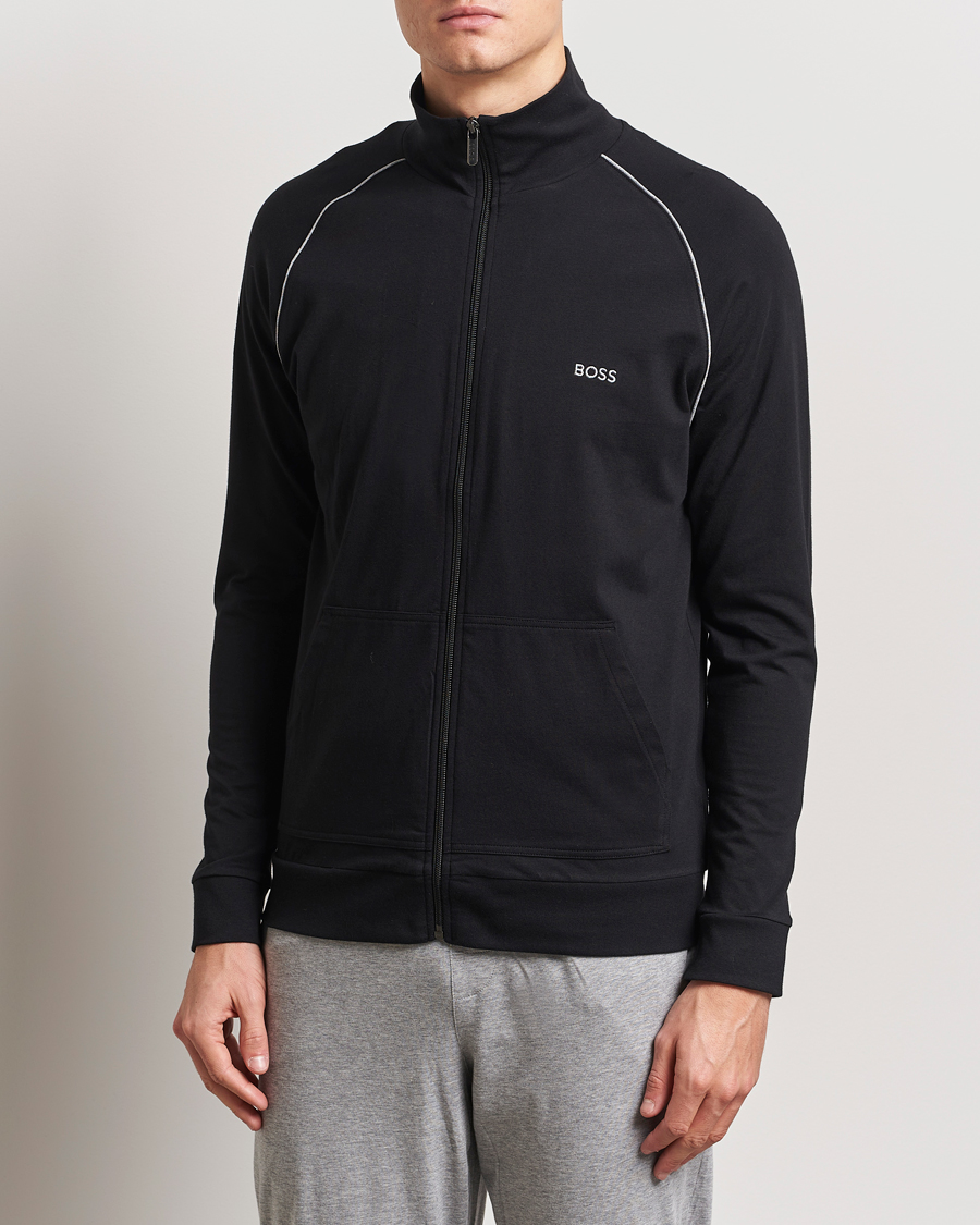 Herr | Full-zip | BOSS BLACK | Mix & Match Full Zip Jacket Black