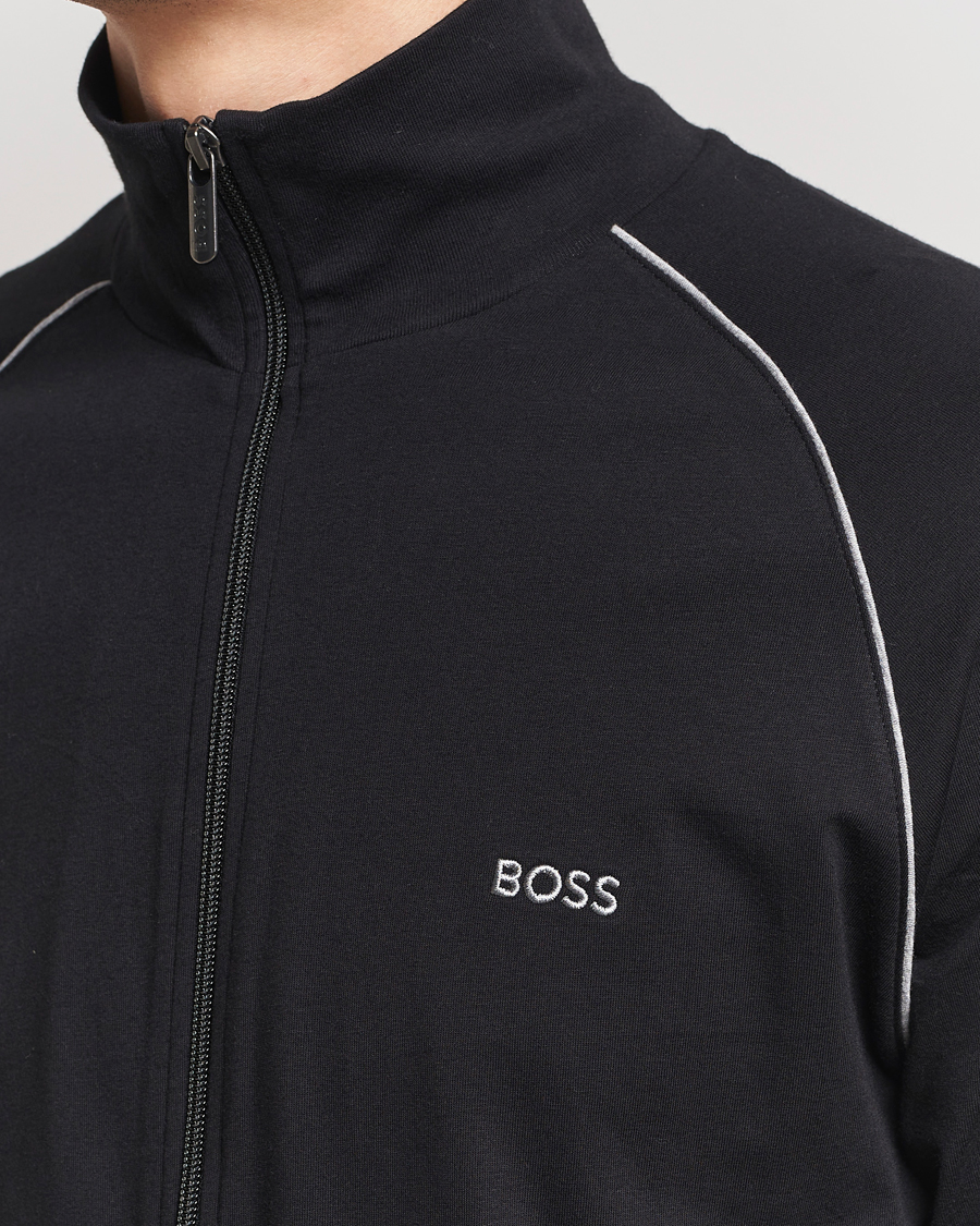 Herr | Tröjor | BOSS BLACK | Mix & Match Full Zip Jacket Black