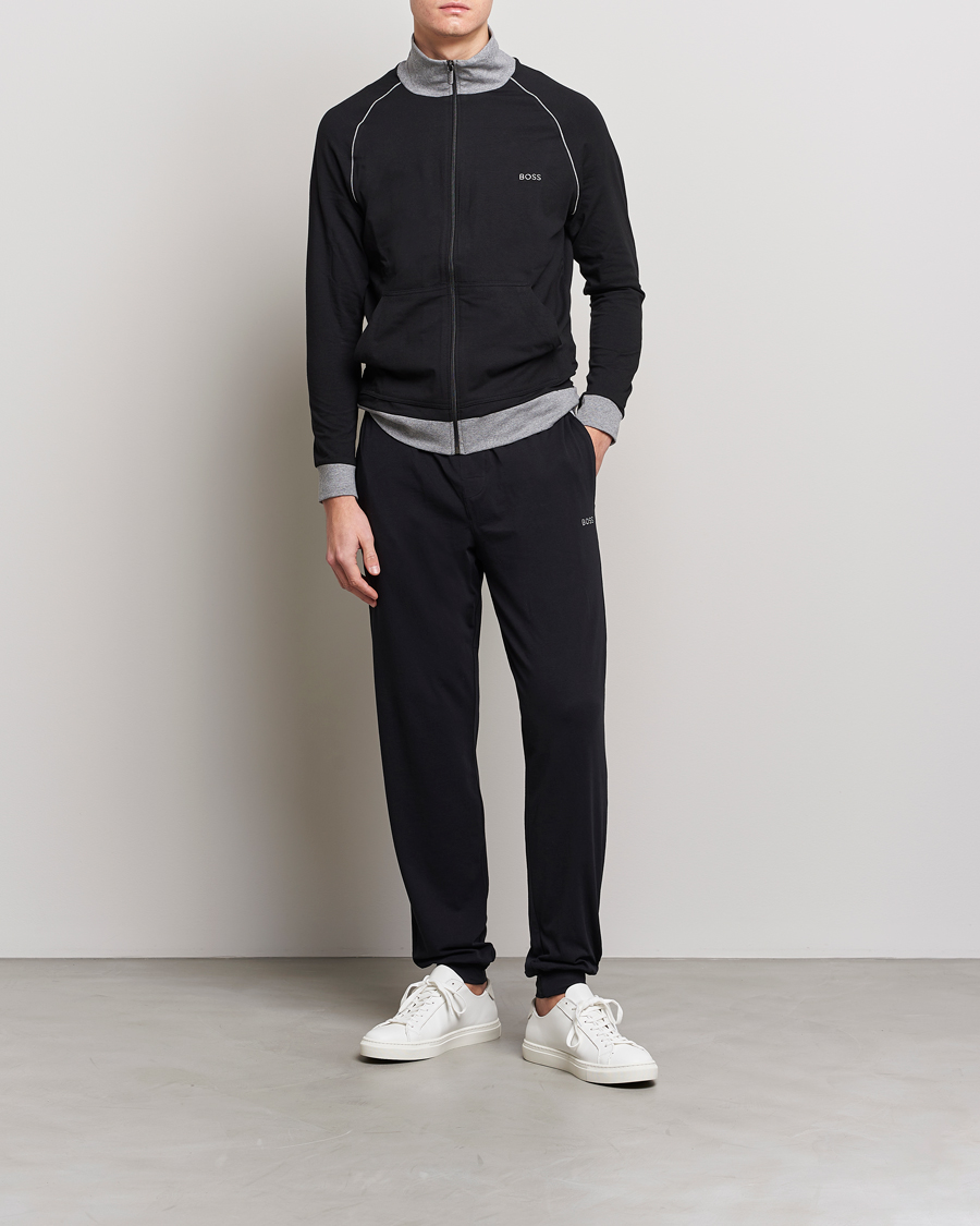Herr | Byxor | BOSS BLACK | Mix & Match Sweatpants Black