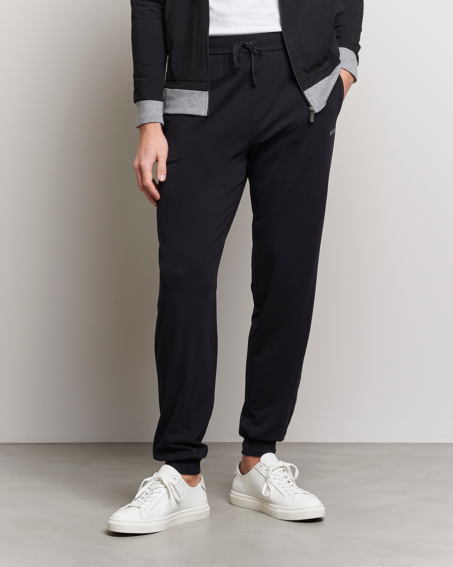 Herr | Byxor | BOSS BLACK | Mix & Match Sweatpants Black