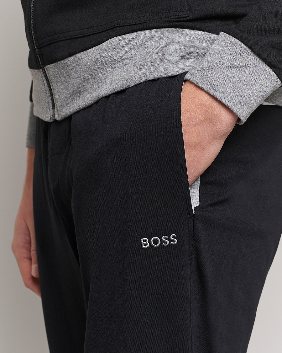 Herr | Byxor | BOSS BLACK | Mix & Match Sweatpants Black