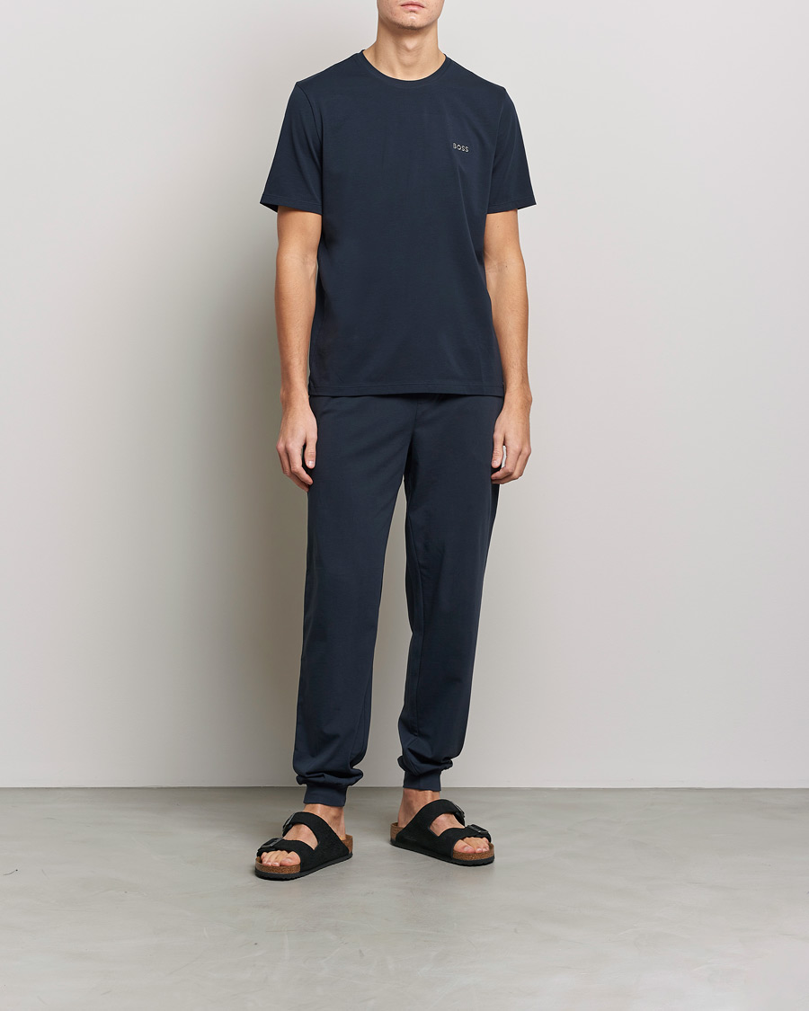 Herr | Byxor | BOSS BLACK | Mix & Match Sweatpants Dark Blue