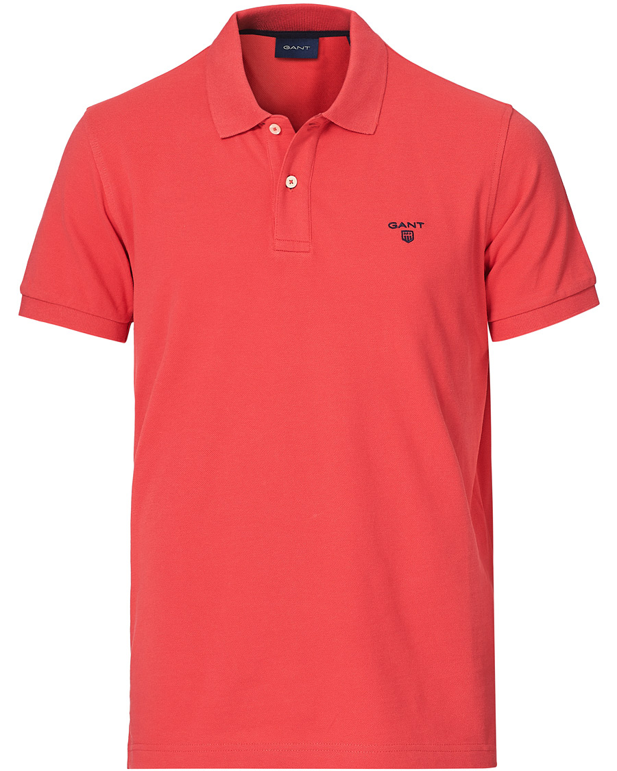 Herr | Pikéer | GANT | The Summer Polo Watermelon Pink