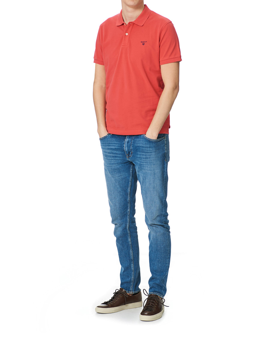 Herr | Pikéer | GANT | The Summer Polo Watermelon Pink
