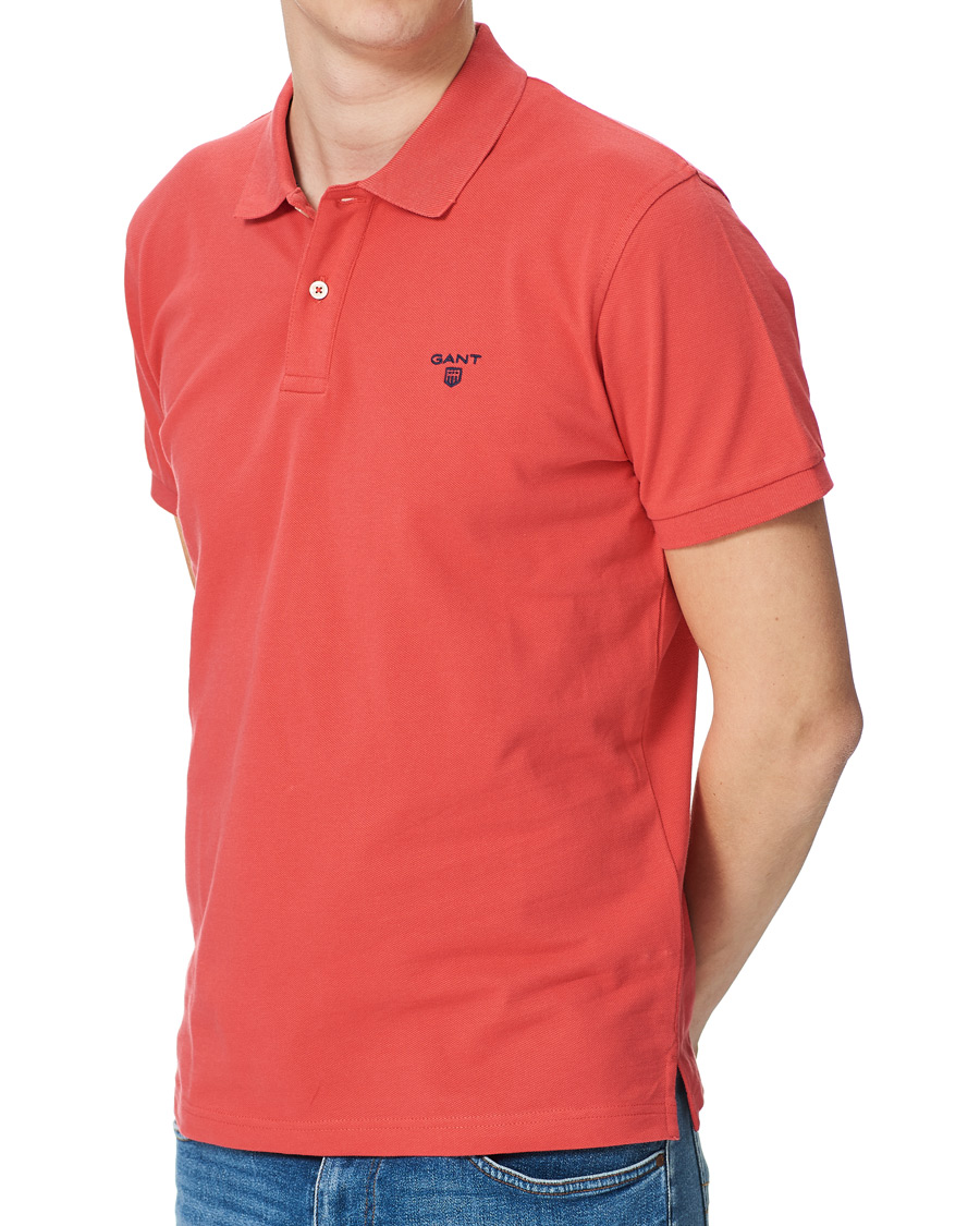 Herr | Pikéer | GANT | The Summer Polo Watermelon Pink