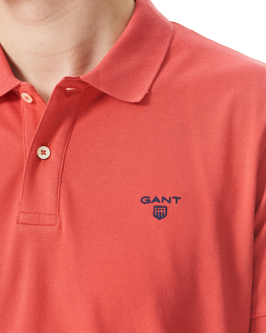 Herr | Pikéer | GANT | The Summer Polo Watermelon Pink