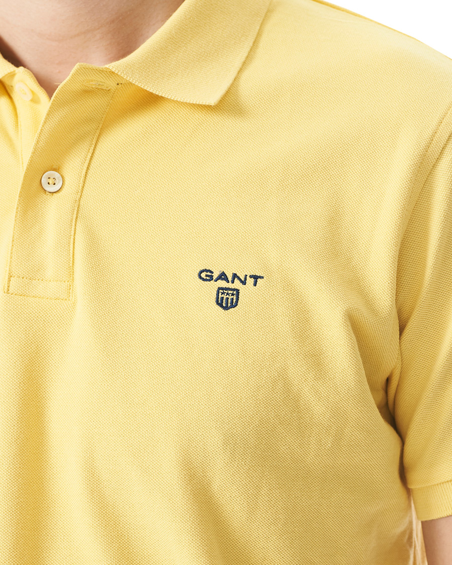 Herr | Pikéer | GANT | The Summer Polo Banana Yellow