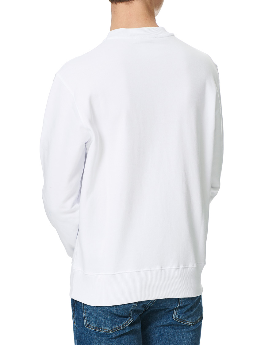 Herr | Tröjor | Versace Jeans Couture | Baroque Print Sweatshirt White