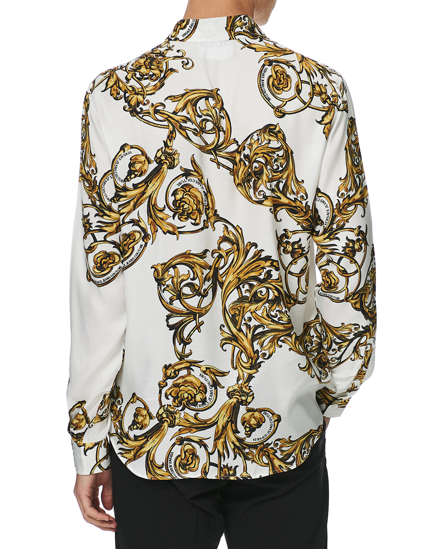Herr | Skjortor | Versace Jeans Couture | Garland Print Shirt White