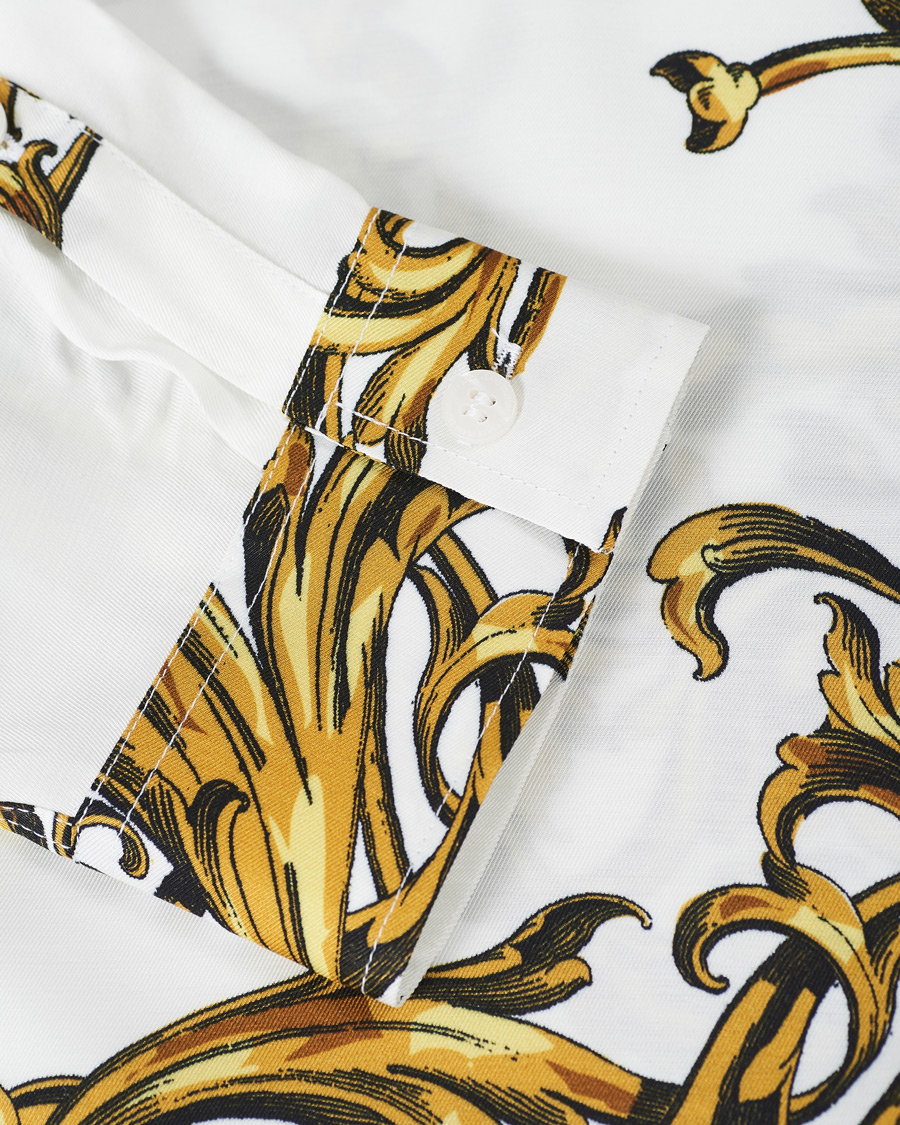 Herr | Skjortor | Versace Jeans Couture | Garland Print Shirt White
