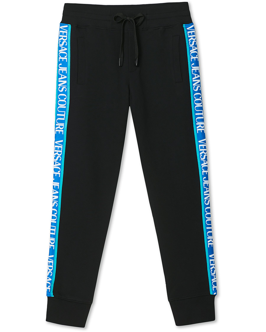 Herr | Byxor | Versace Jeans Couture | Tape Logo Sweatpants Black