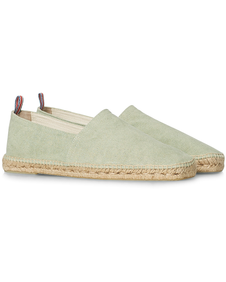 Herr | Castañer Pablo Washed Canvas Espadrilles Verde Agua | Castañer | Pablo Washed Canvas Espadrilles Verde Agua