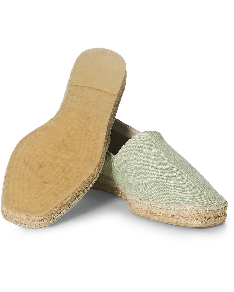 Herr | Castañer Pablo Washed Canvas Espadrilles Verde Agua | Castañer | Pablo Washed Canvas Espadrilles Verde Agua
