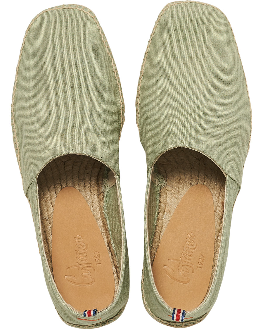 Herr | Castañer Pablo Washed Canvas Espadrilles Verde Agua | Castañer | Pablo Washed Canvas Espadrilles Verde Agua