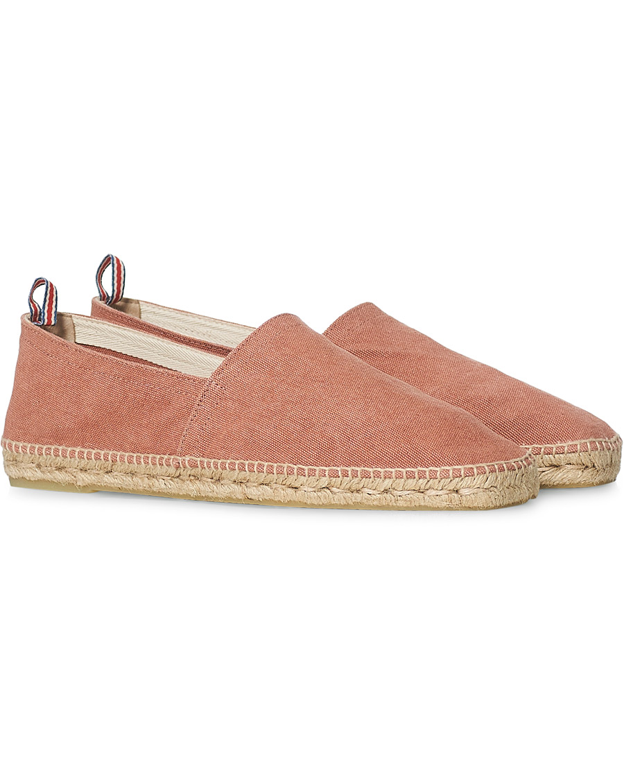 Herr | Castañer Pablo Washed Canvas Espadrilles Rosa Oscuro | Castañer | Pablo Washed Canvas Espadrilles Rosa Oscuro