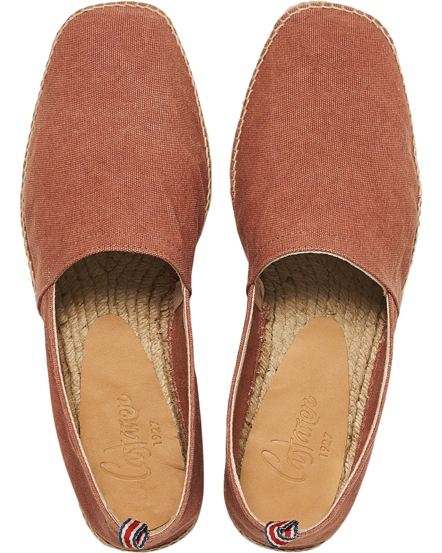 Herr | Castañer Pablo Washed Canvas Espadrilles Rosa Oscuro | Castañer | Pablo Washed Canvas Espadrilles Rosa Oscuro
