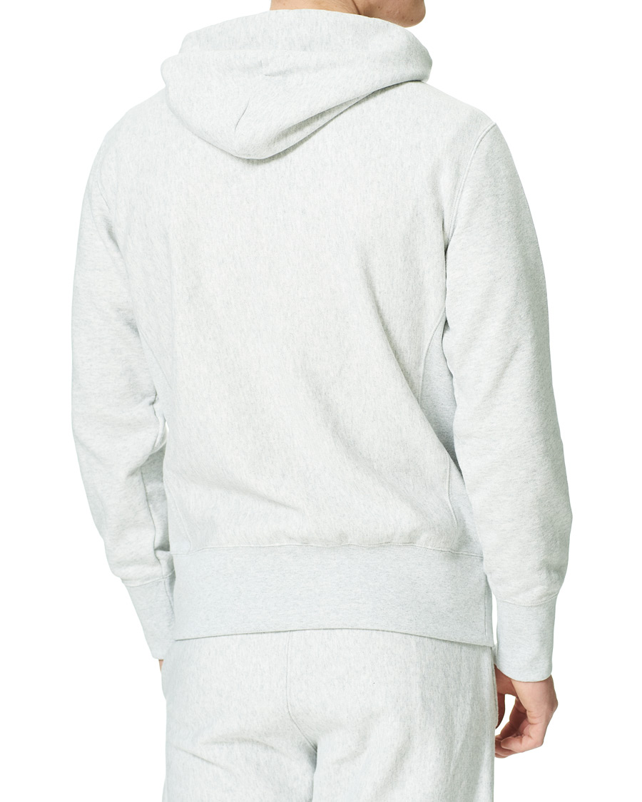 Herr | Tröjor | Champion | Reverse Weave Soft Fleece Hood Gray Melange