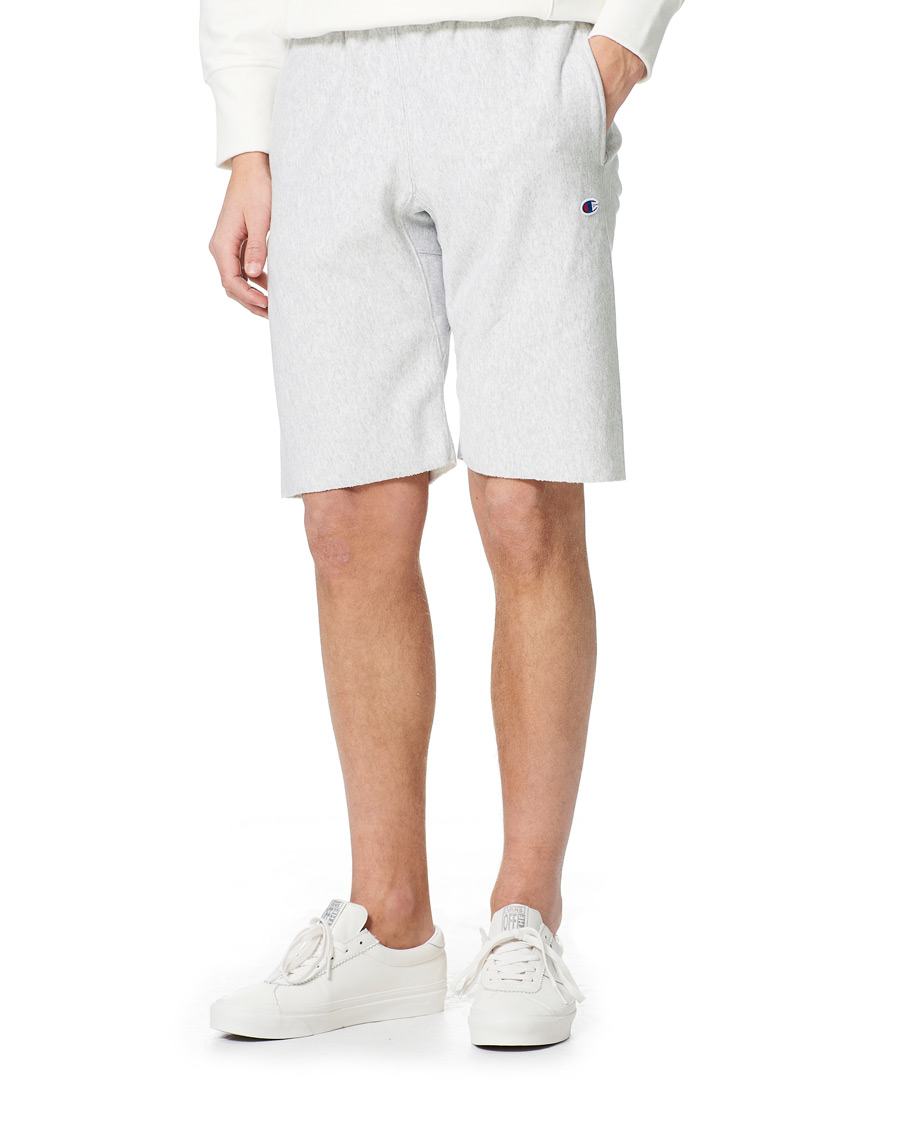 Herr | Shorts | Champion | Reverse Weave Soft Fleece Sweatshorts Gray Melange