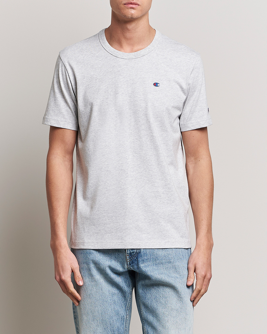Herr | Training | Champion | Athletic Jersey Tee Grey Melange