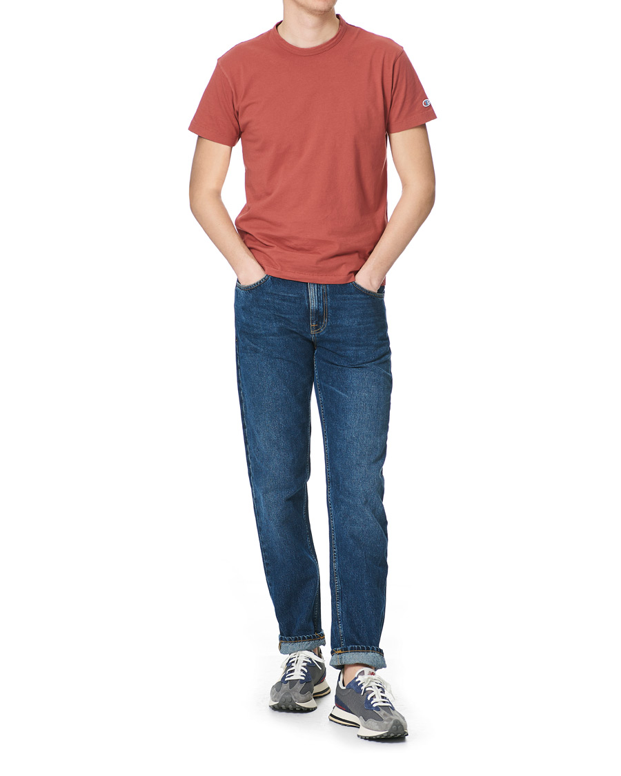 Herr | T-Shirts | Champion | Todd Snyder Light Cotton Jersey Tee Copper Red