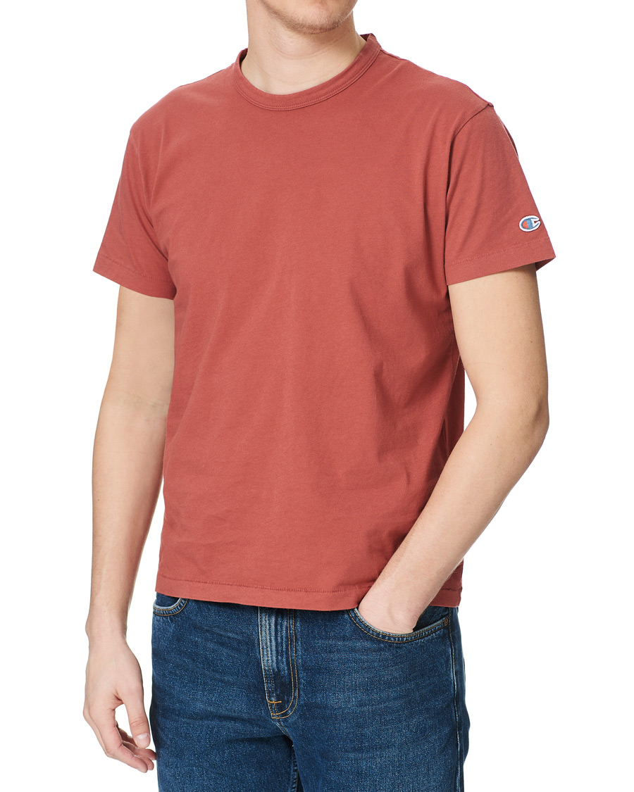 Herr | T-Shirts | Champion | Todd Snyder Light Cotton Jersey Tee Copper Red