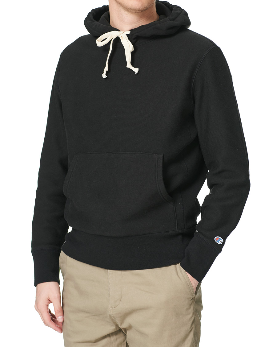 Herr | Tröjor | Champion | Todd Snyder Loose French Terry Hood Black
