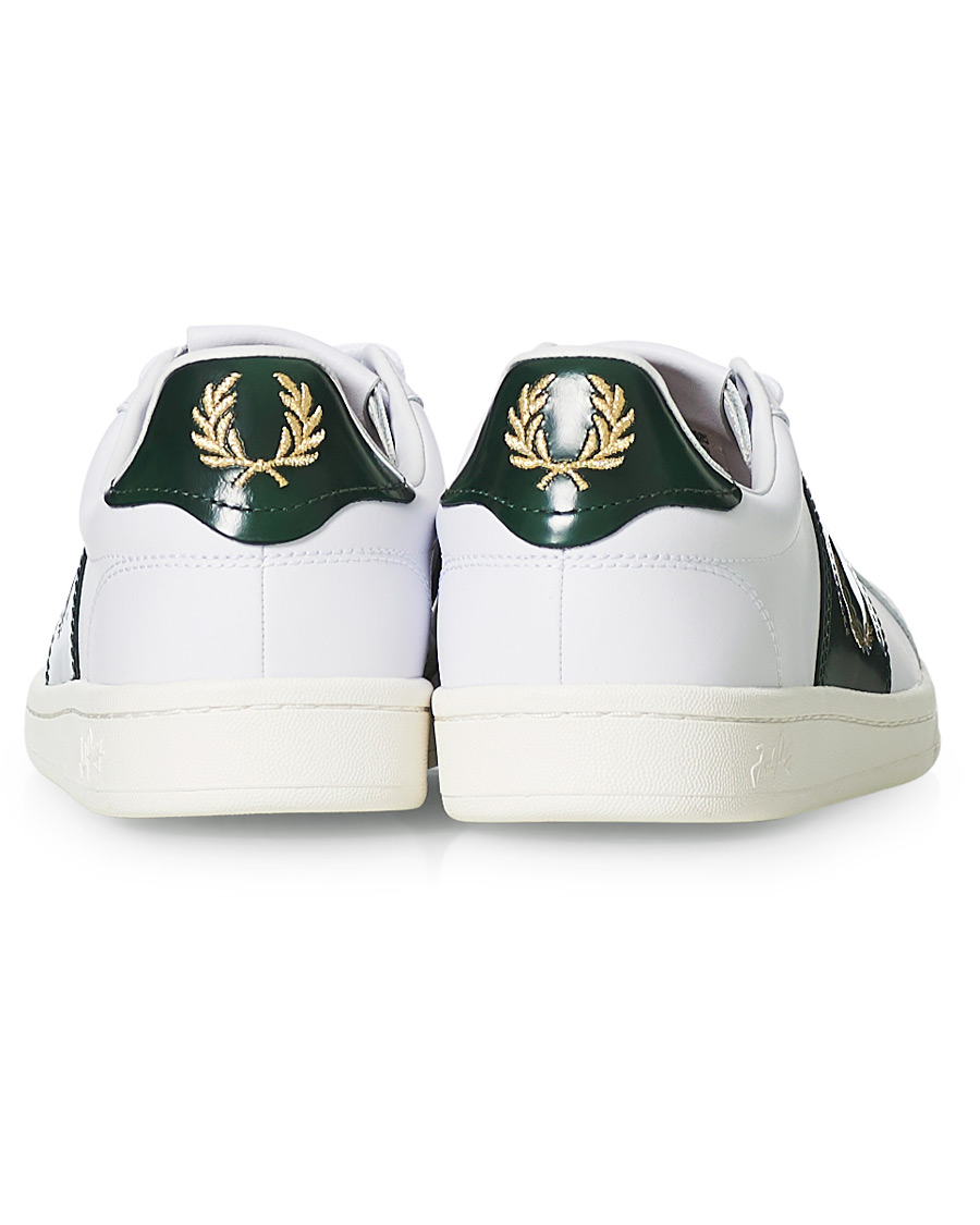 Herr | Fred Perry B721 Leather Branded Sneaker White | Fred Perry | B721 Leather Branded Sneaker White