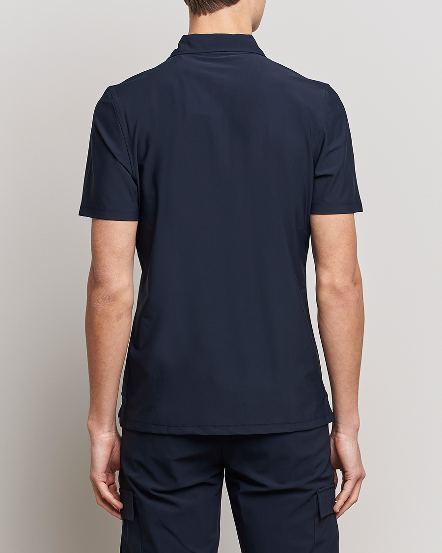 Herr | Pikéer | Stenströms | Active Jersey Sport Polo Navy