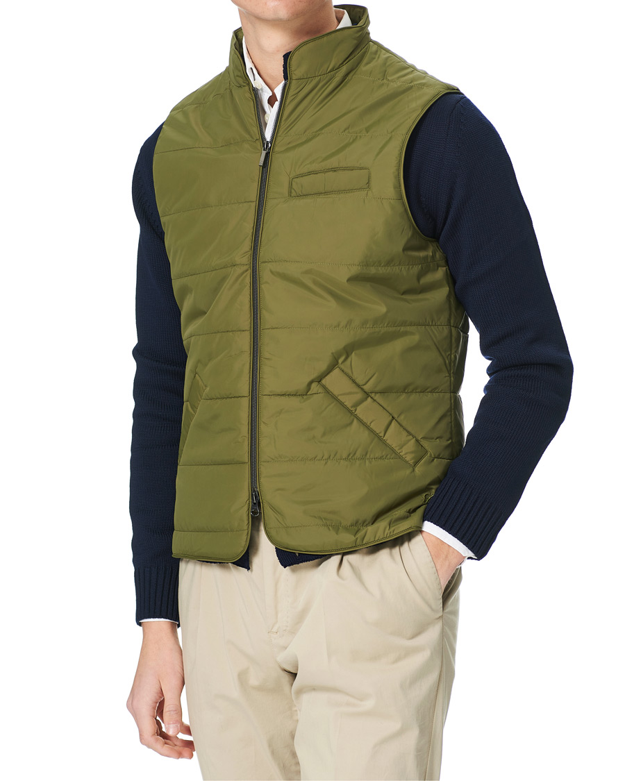 Herr | Jackor | Stenströms | Nylon Vest Green