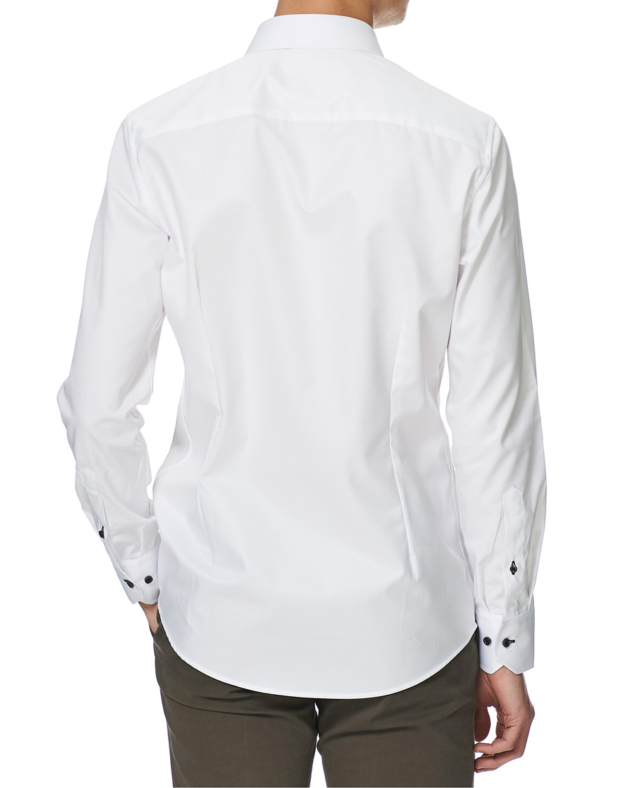 Herr | Skjortor | Stenströms | Slimline Cut Away Shirt White