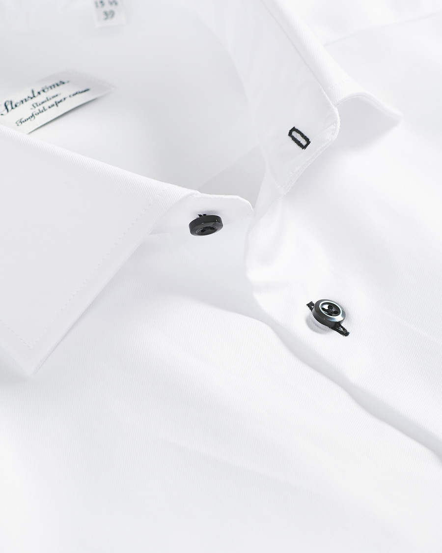 Herr | Skjortor | Stenströms | Slimline Cut Away Shirt White