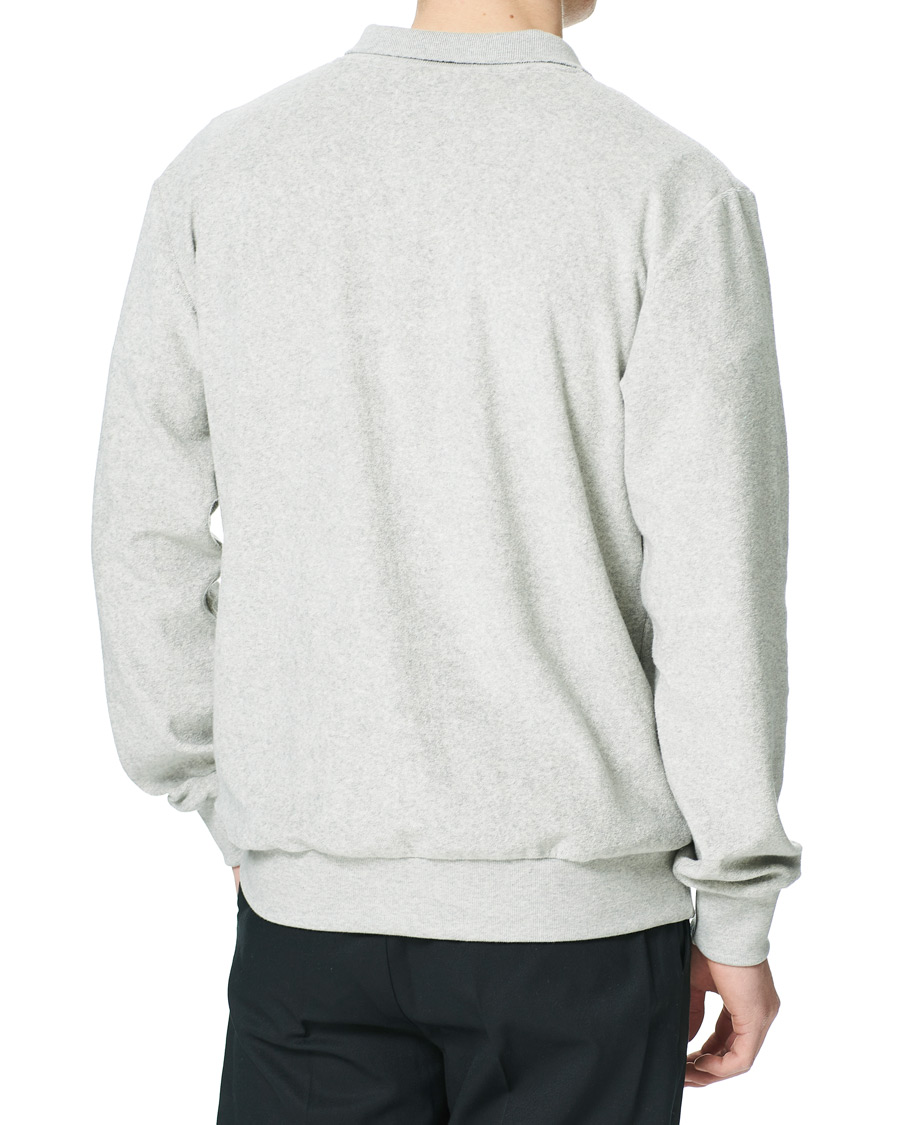 Herr | Tröjor | Howlin' | Long Sleeve Terry Polo Grey