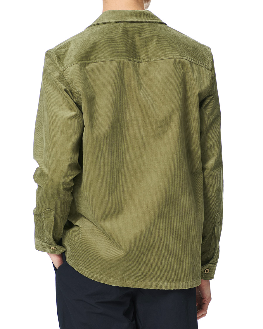 Herr | Skjortor | Howlin' | Summer Cord Pocket Overshirt Green