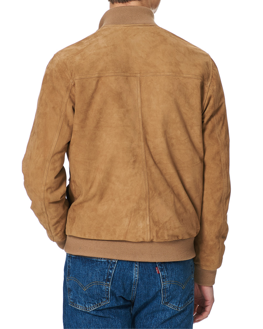 Herr | Jackor | Valstar | Valstarino Suede Jacket Light Brown