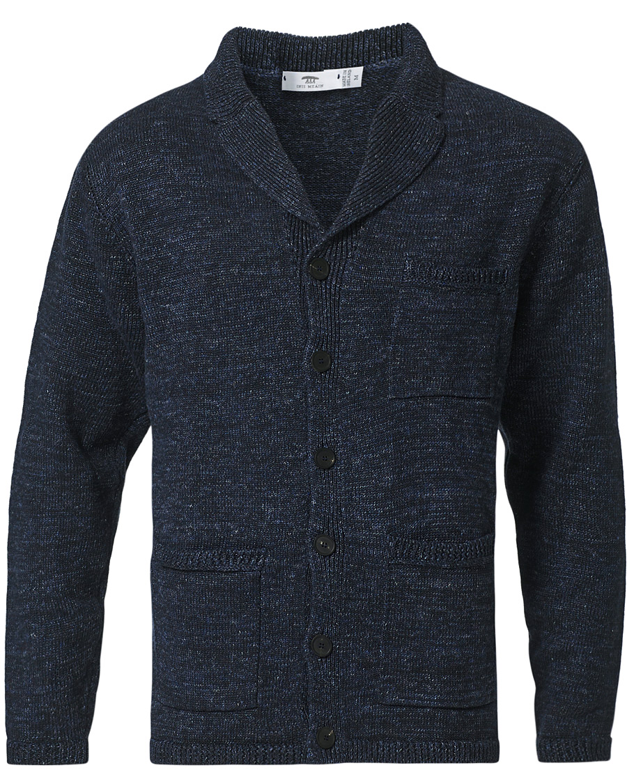 Herr | Tröjor | Inis Meáin | Washed Linen Pub Jacket Timor
