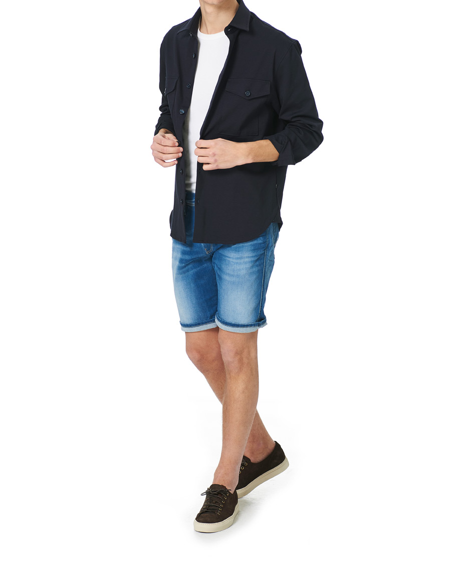 Herr | Shorts | Replay | Anbass Hyperflex Denim Shorts Medium Blue