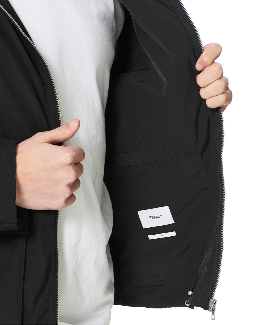 Herr | Jackor | Filippa K | Malmo Windbreaker Jacket Black