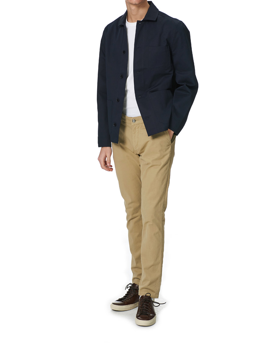 Herr | Skjortor | Filippa K | Louis Cotton Jacket Navy