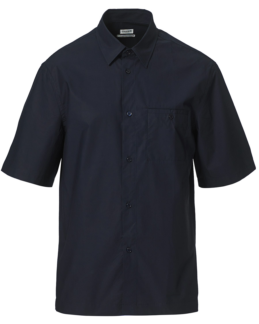 Herr | Skjortor | Filippa K | Oliver Poplin Shirt Navy