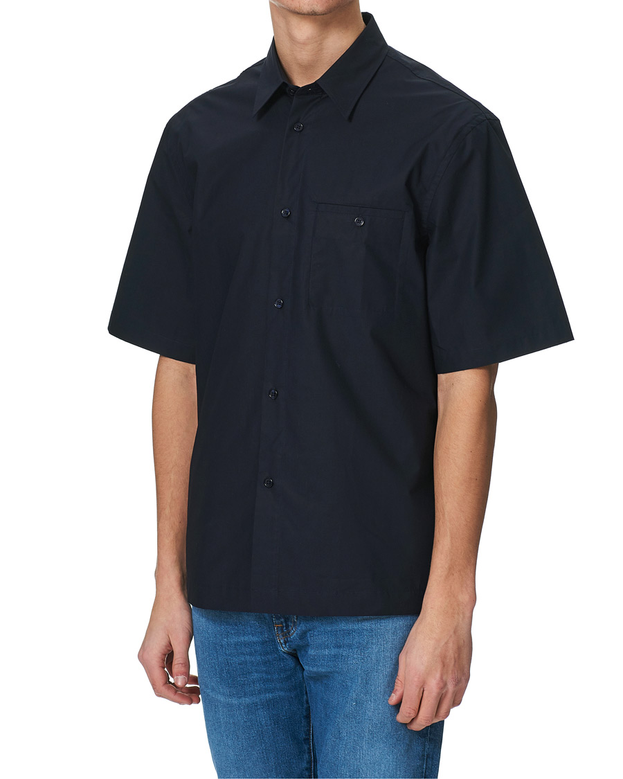 Herr | Skjortor | Filippa K | Oliver Poplin Shirt Navy