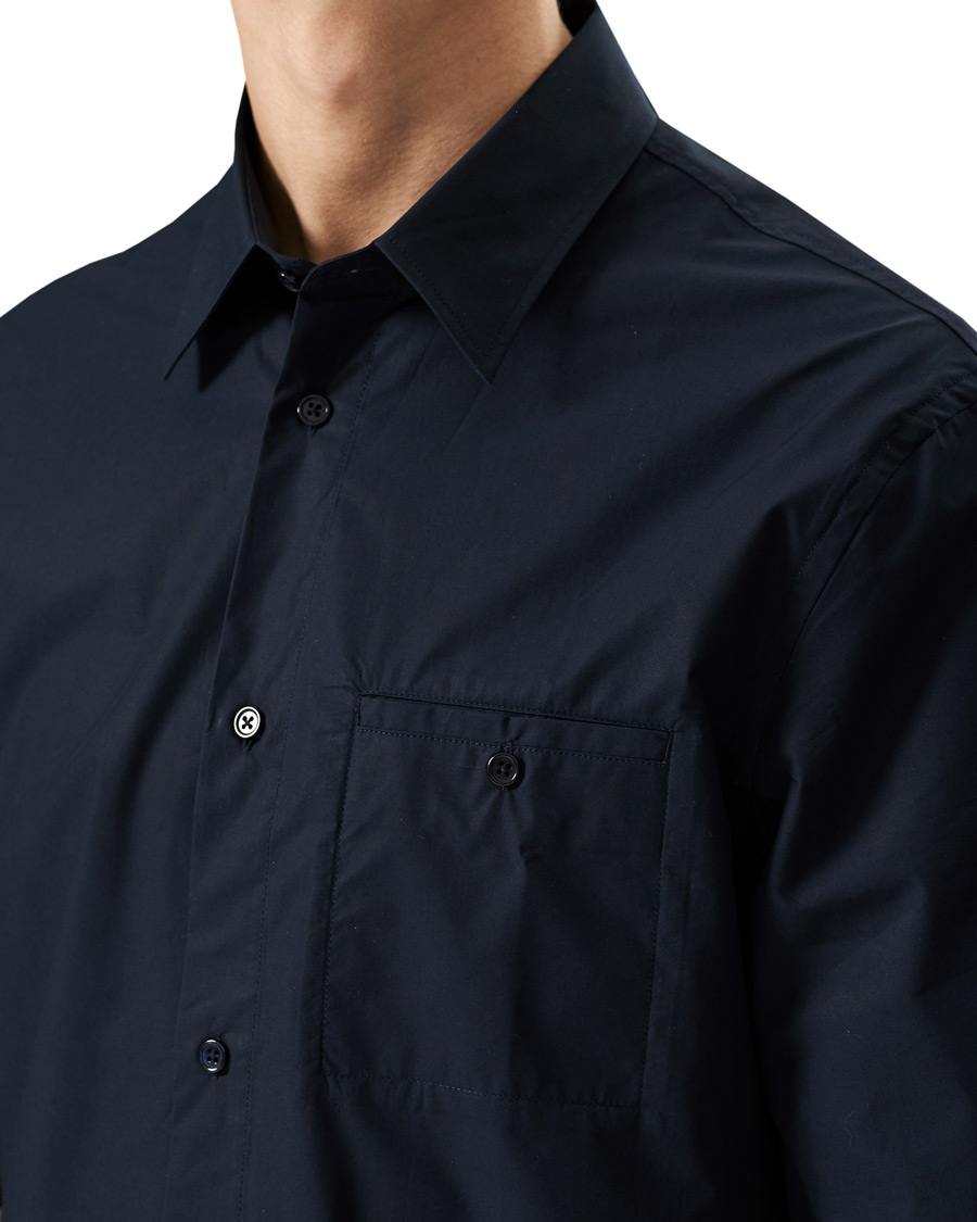 Herr | Skjortor | Filippa K | Oliver Poplin Shirt Navy