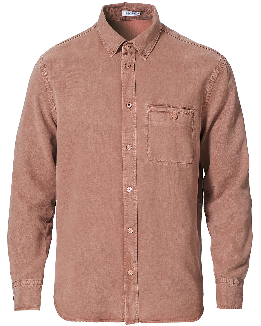 Herr | Skjortor | Filippa K | Zachary Tencel Shirt Burgundy